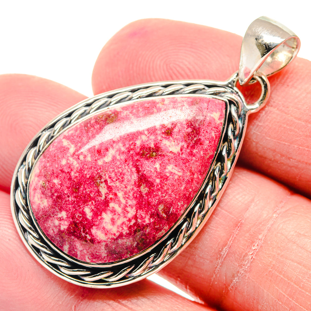 Thulite Pendants handcrafted by Anasilvercos - PD18932