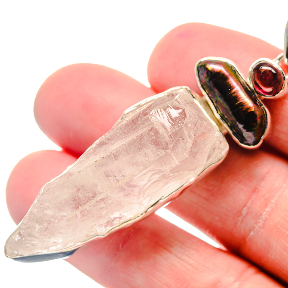 Rainbow Moonstone Pendants handcrafted by Anasilvercos - PD18938
