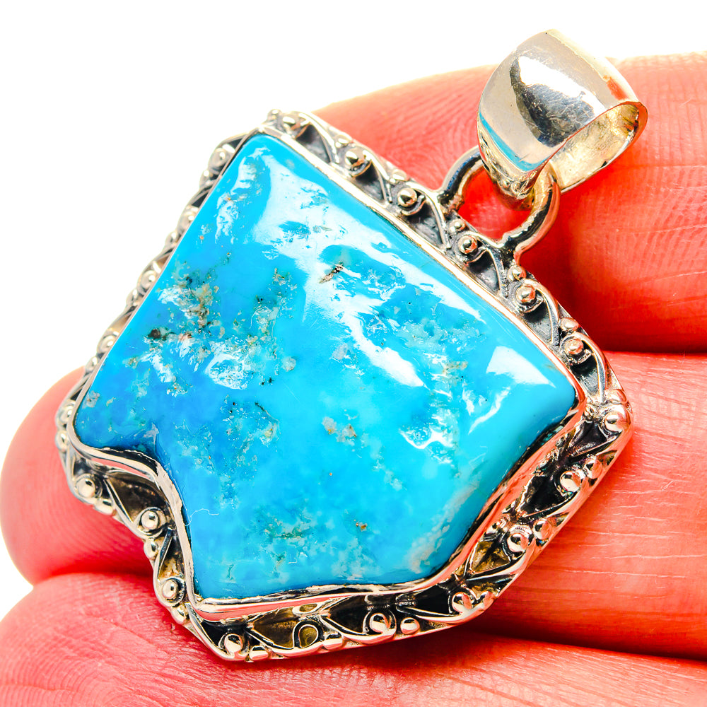 Chrysocolla Pendants handcrafted by Anasilvercos - PD18945