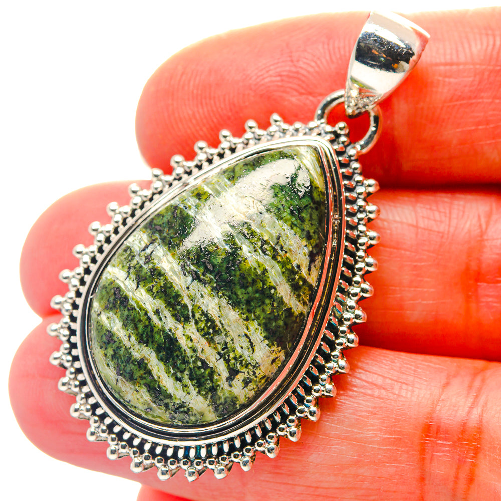 Lizard Jasper Pendants handcrafted by Anasilvercos - PD18962