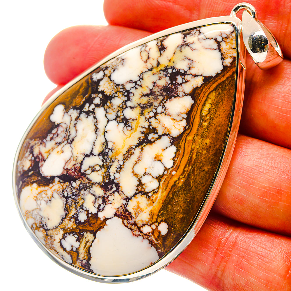 Wild Horse Jasper Pendants handcrafted by Anasilvercos - PD18973