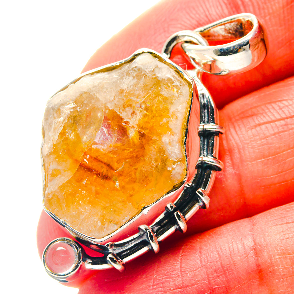 Citrine Pendants handcrafted by Anasilvercos - PD18981