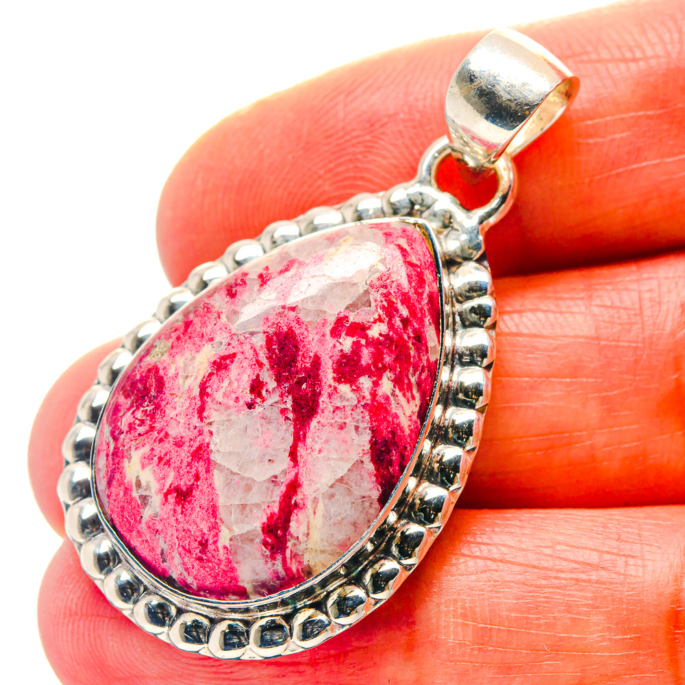 Thulite Pendants handcrafted by Anasilvercos - PD18989