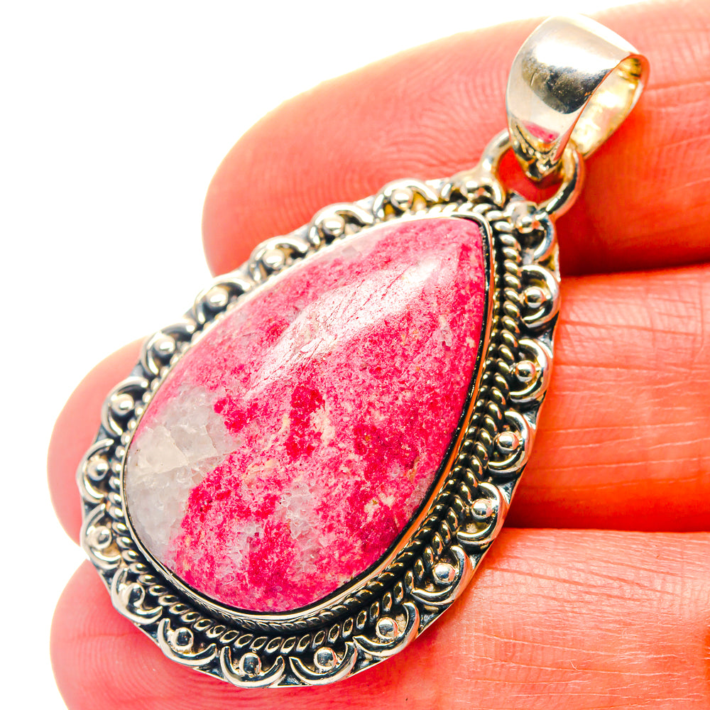 Thulite Pendants handcrafted by Anasilvercos - PD18990