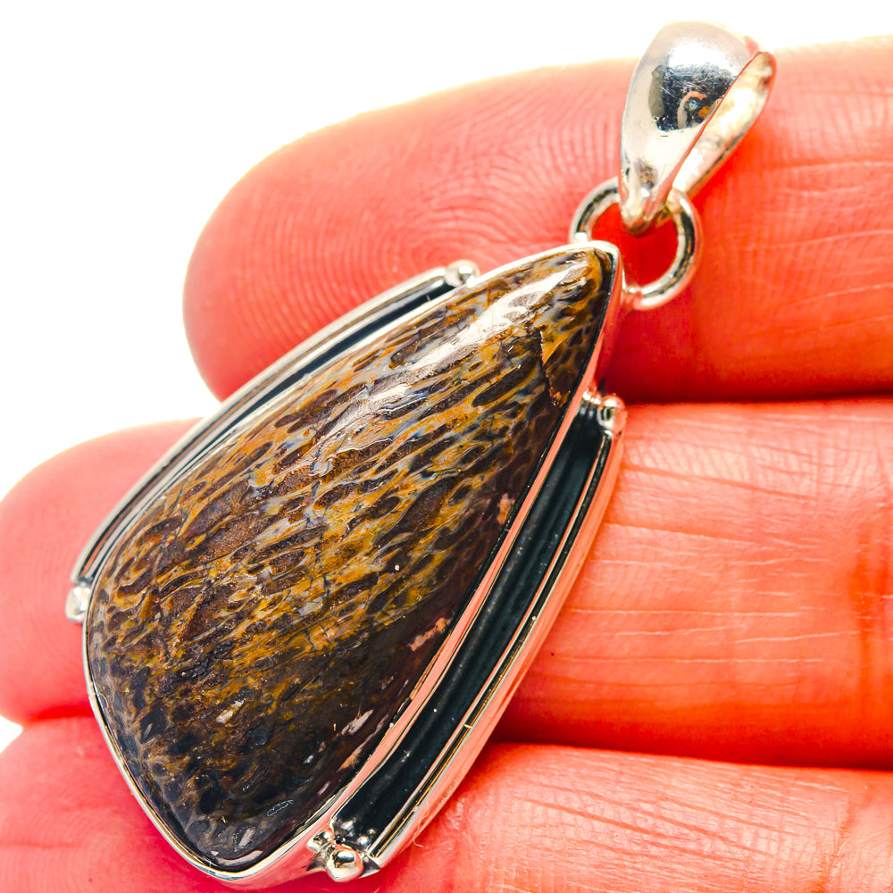 Dinosaur Bone Pendants handcrafted by Anasilvercos - PD19050