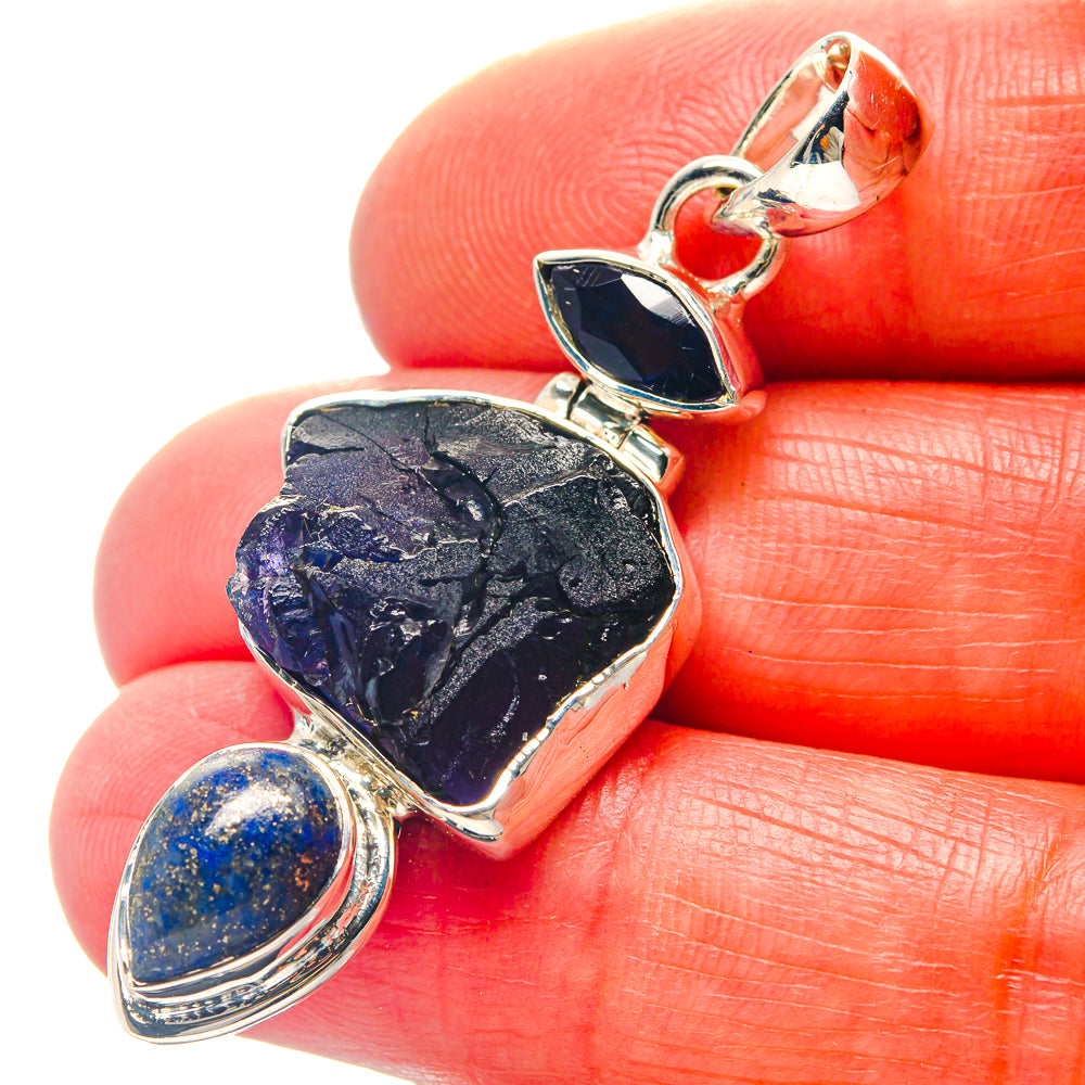 Tanzanite Pendants handcrafted by Anasilvercos - PD19079