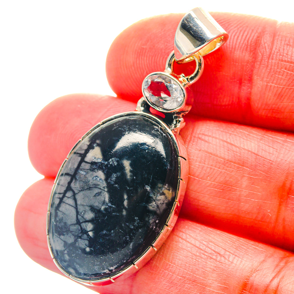 Picasso Jasper Pendants handcrafted by Anasilvercos - PD19083