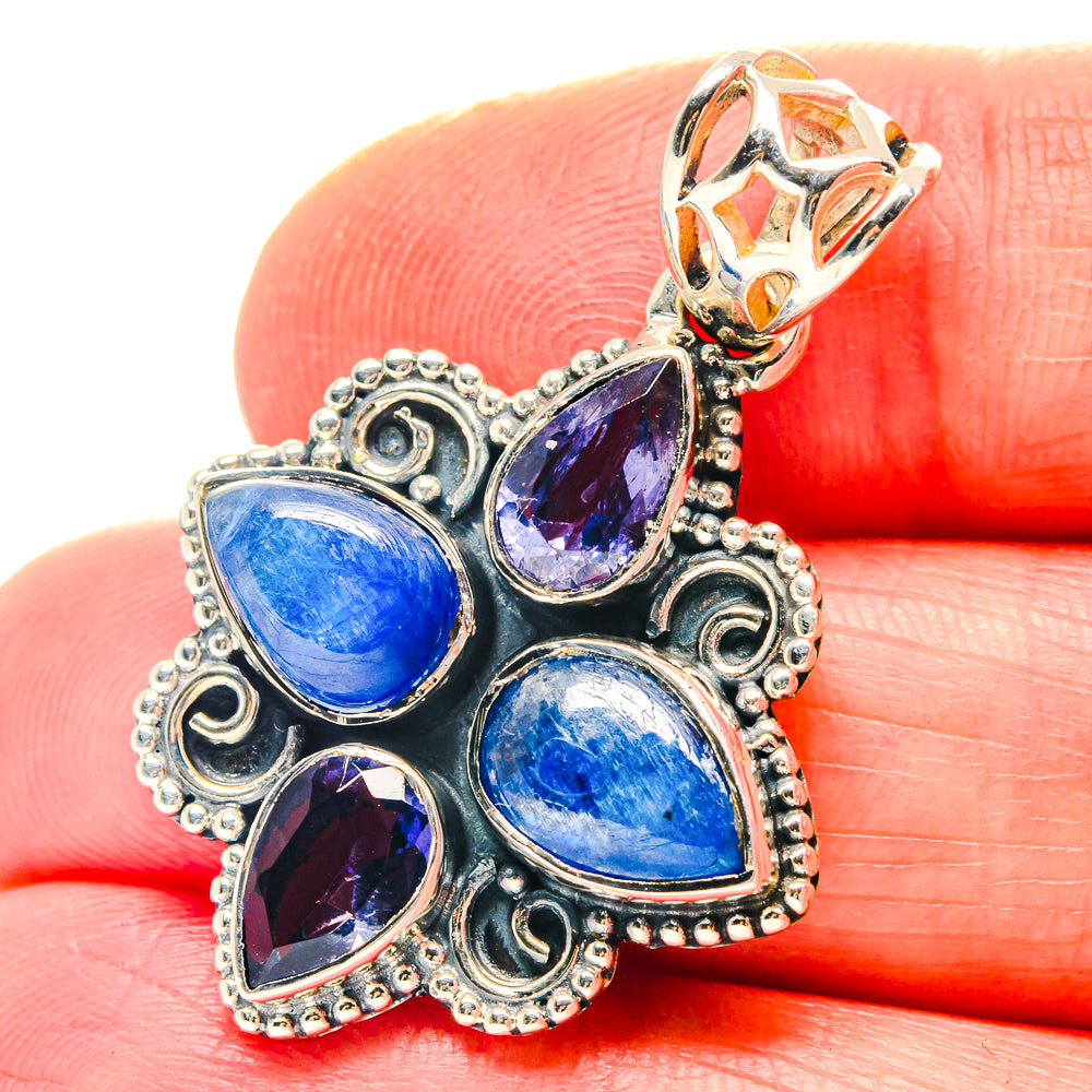 Kyanite Pendants handcrafted by Anasilvercos - PD19107