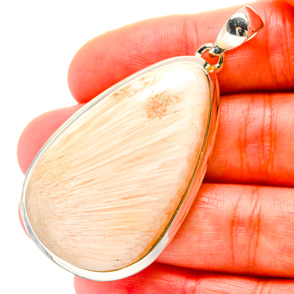 Scolecite Pendants handcrafted by Anasilvercos - PD19133