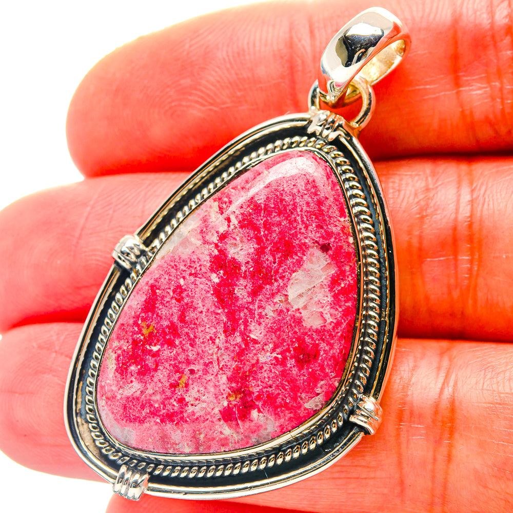 Thulite Pendants handcrafted by Anasilvercos - PD19137