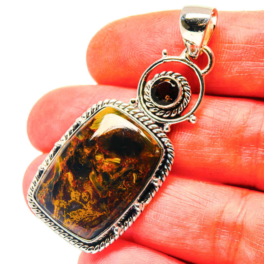 Pietersite Pendants handcrafted by Anasilvercos - PD19170