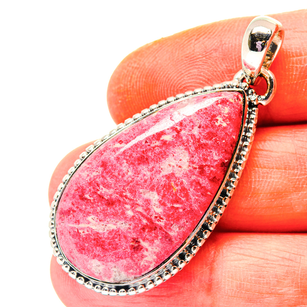 Thulite Pendants handcrafted by Anasilvercos - PD19186