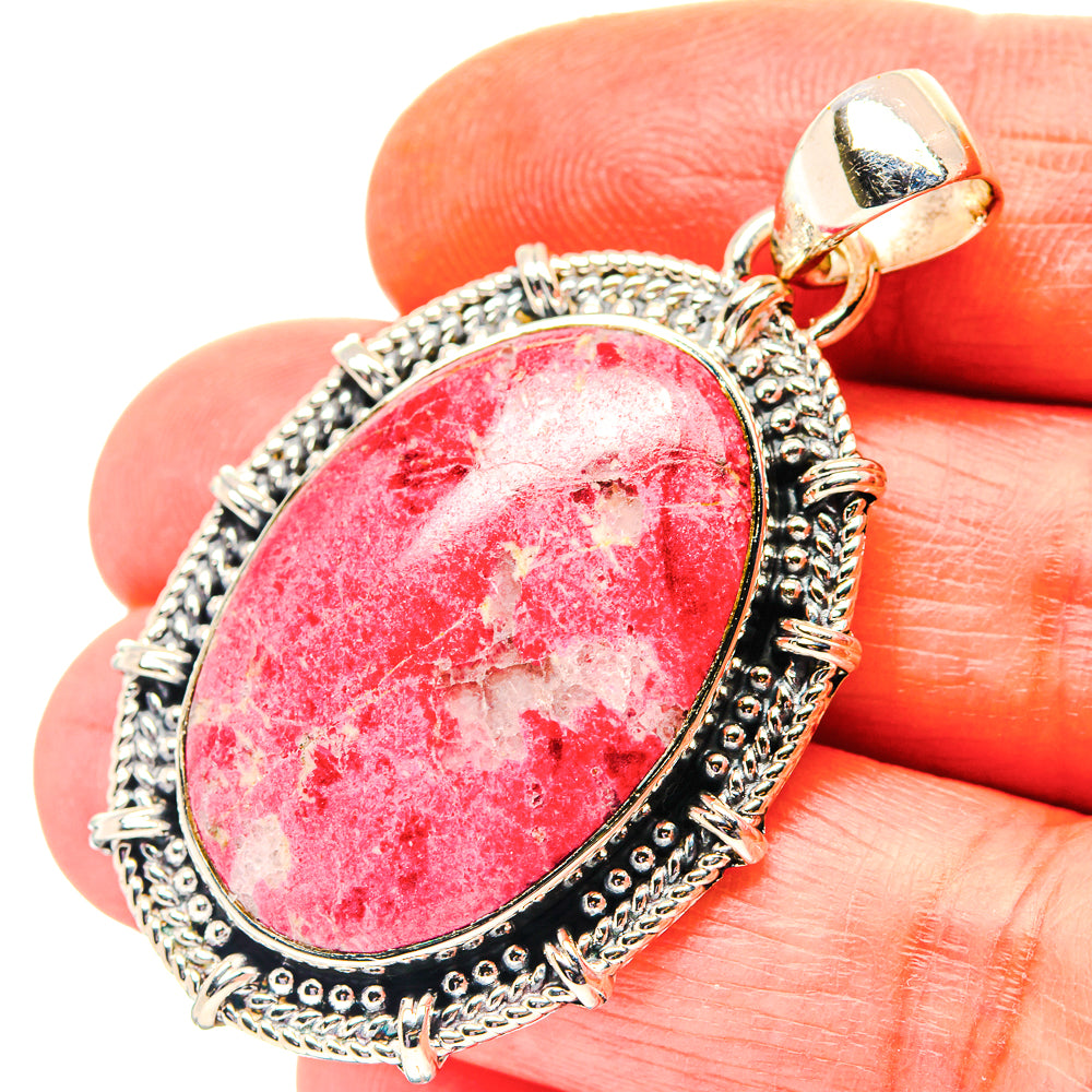 Thulite Pendants handcrafted by Anasilvercos - PD19192