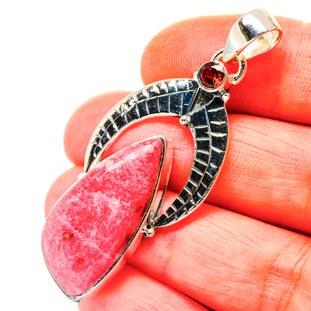 Rhodochrosite Pendants handcrafted by Anasilvercos - PD19193