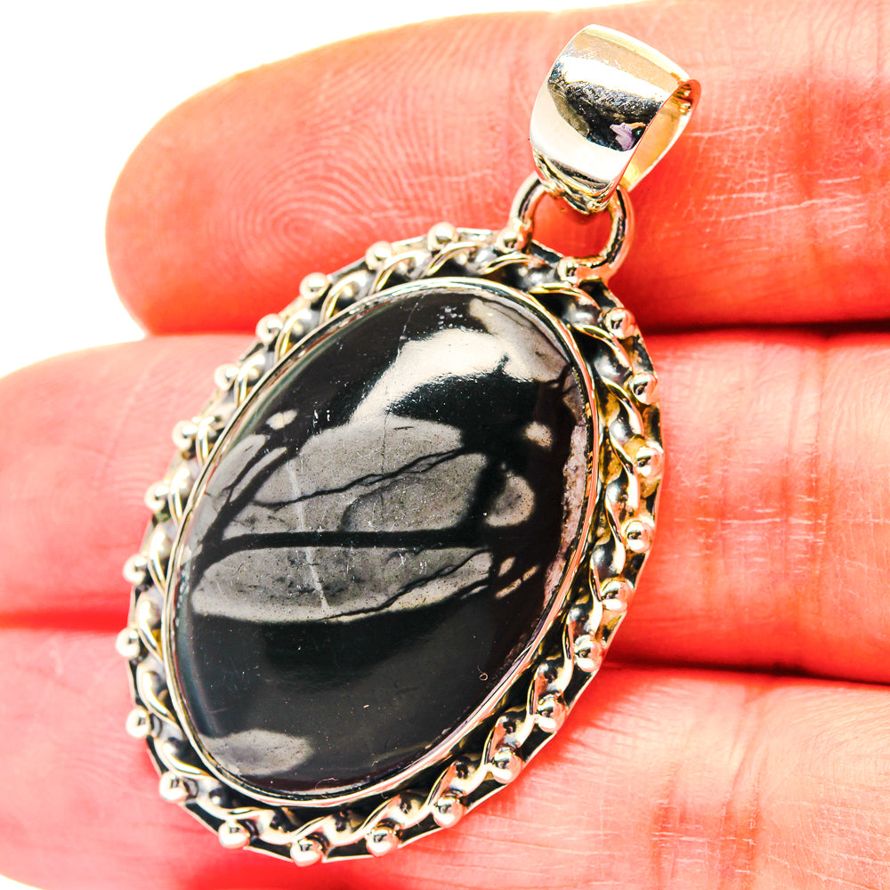 Picasso Jasper Pendants handcrafted by Anasilvercos - PD19216
