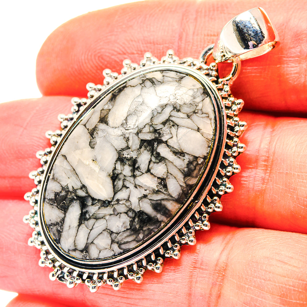 Pinolith Jasper Pendants handcrafted by Anasilvercos - PD19217