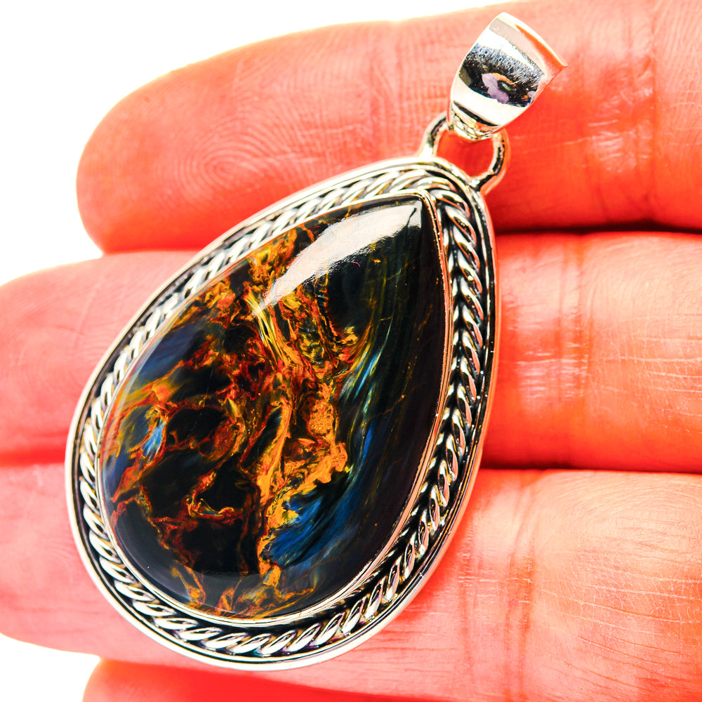 Pietersite Pendants handcrafted by Anasilvercos - PD19218