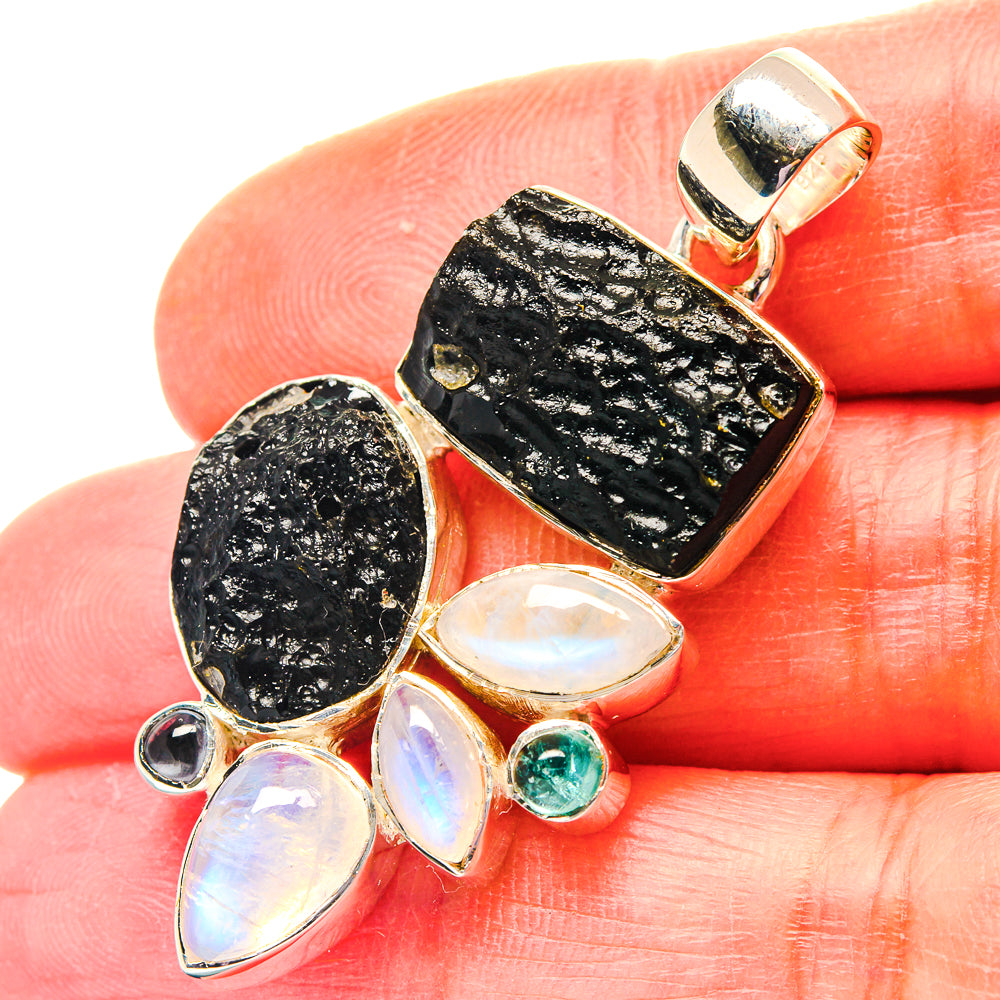 Tektite Pendants handcrafted by Anasilvercos - PD19222