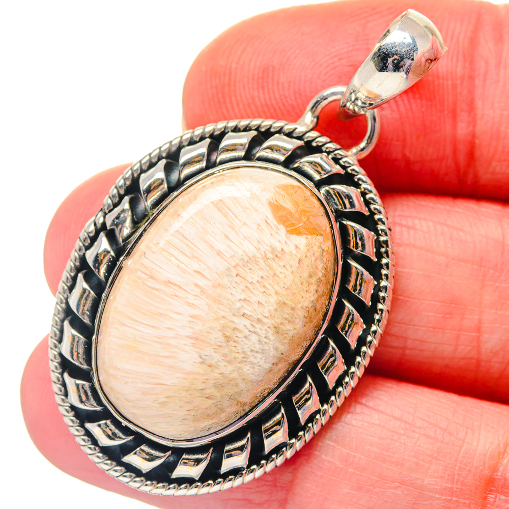 Scolecite Pendants handcrafted by Anasilvercos - PD19286