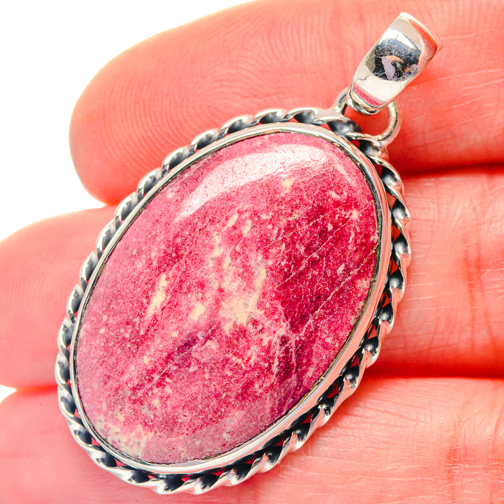 Thulite Pendants handcrafted by Anasilvercos - PD19296