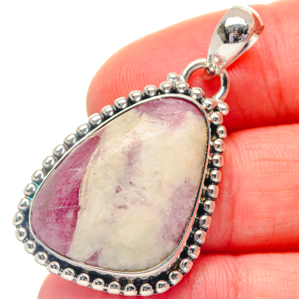 Rhodochrosite Pendants handcrafted by Anasilvercos - PD19297