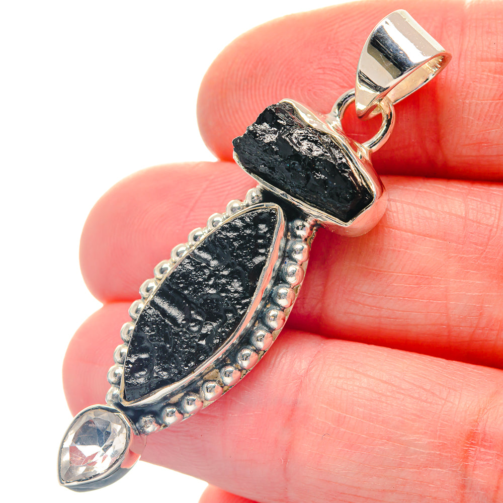 Tektite Pendants handcrafted by Anasilvercos - PD19319
