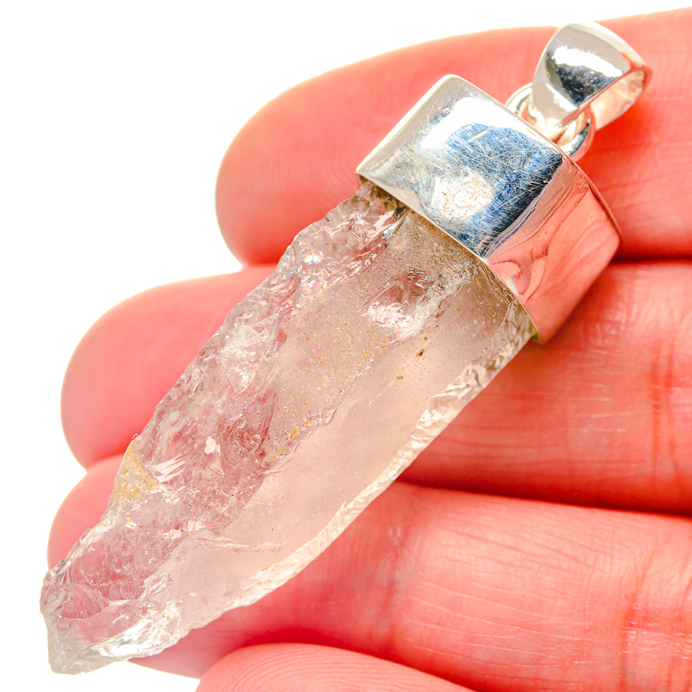 Rainbow Moonstone Pendants handcrafted by Anasilvercos - PD19325