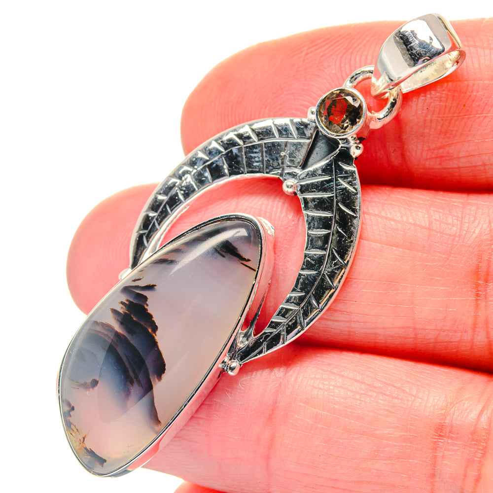 Montana Agate Pendants handcrafted by Anasilvercos - PD19352
