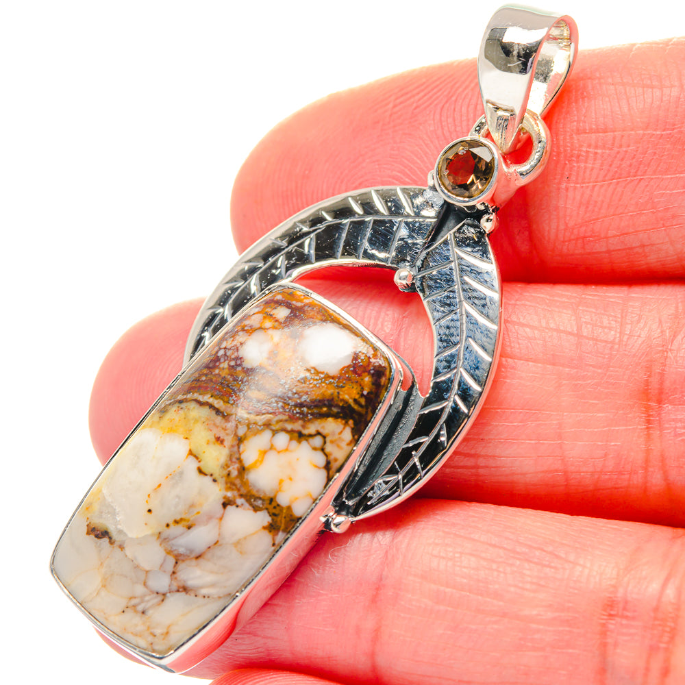 Wild Horse Jasper Pendants handcrafted by Anasilvercos - PD19353