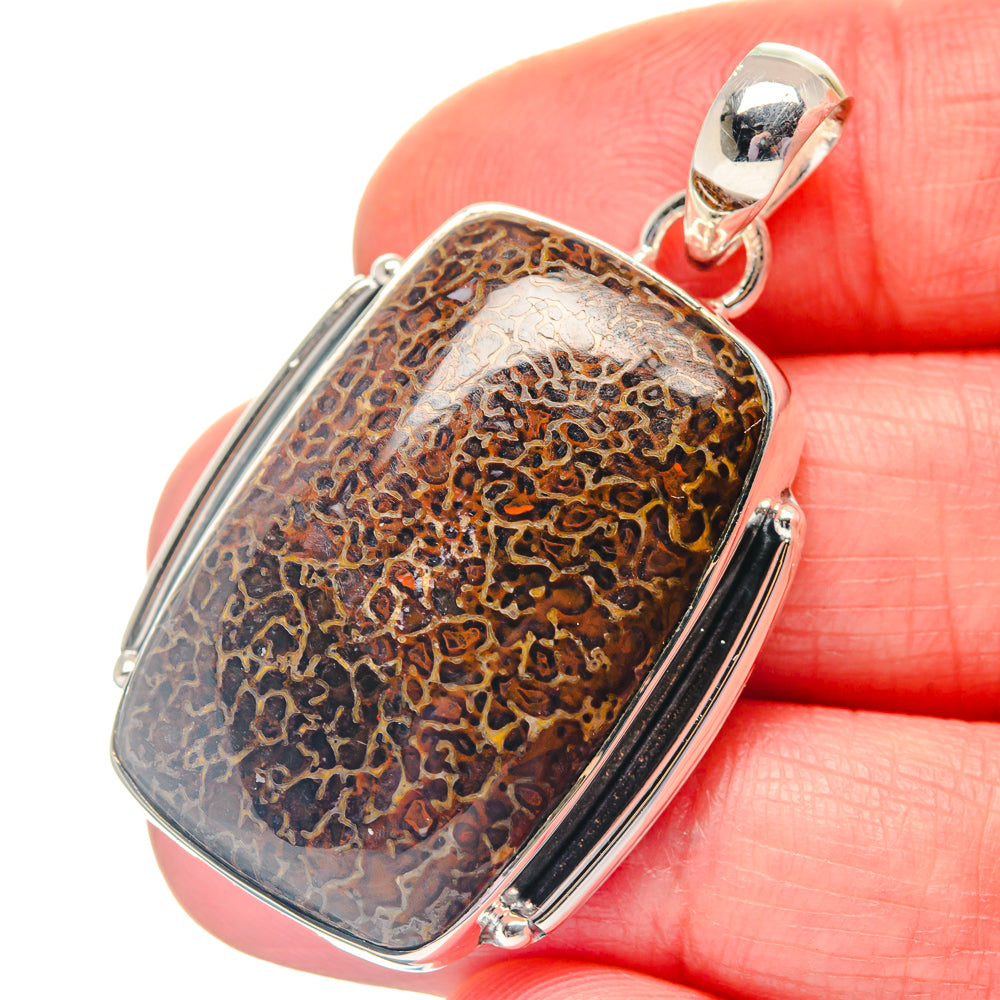 Dinosaur Bone Pendants handcrafted by Anasilvercos - PD19362
