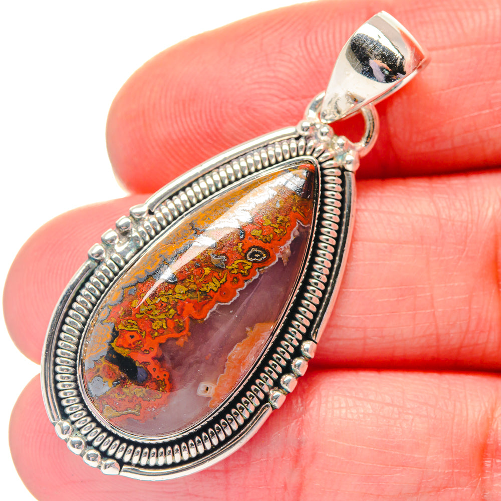 Ocean Jasper Pendants handcrafted by Anasilvercos - PD19363