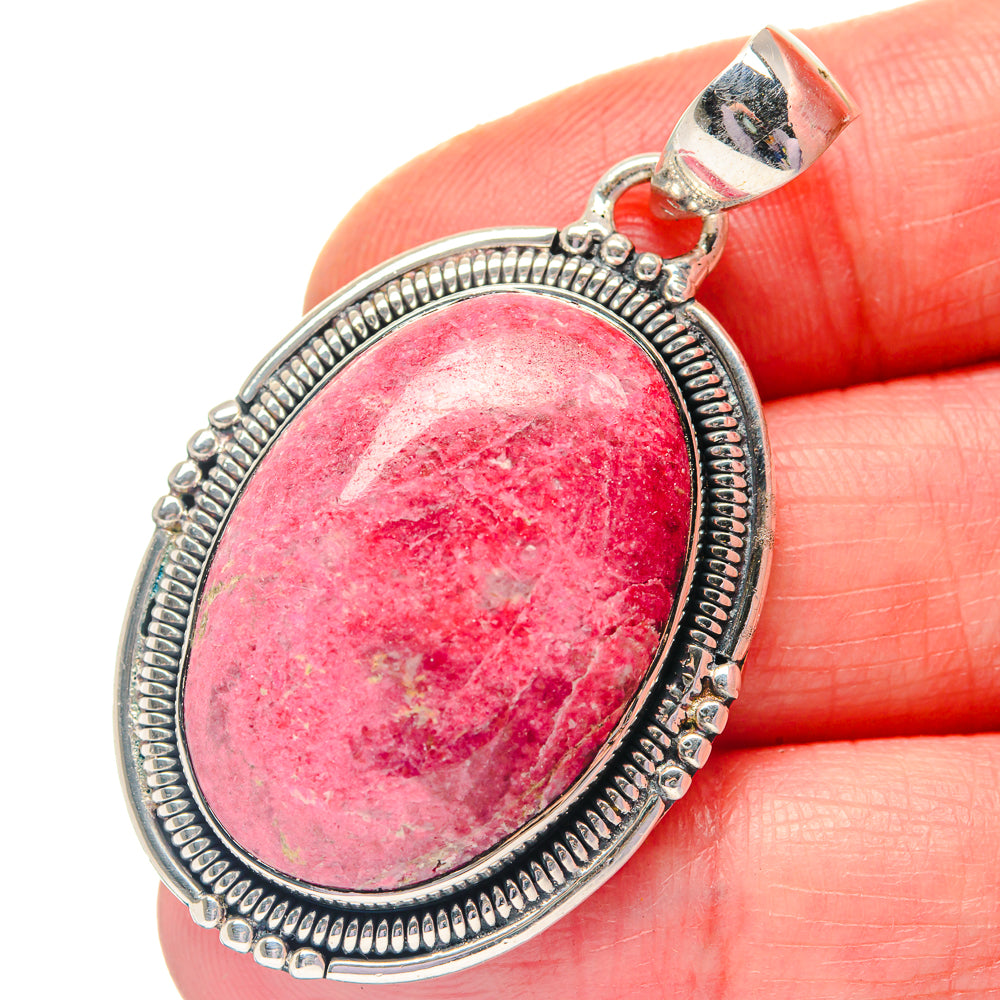 Thulite Pendants handcrafted by Anasilvercos - PD19371