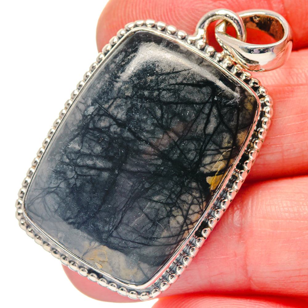 Rainbow Moonstone Pendants handcrafted by Anasilvercos - PD19390