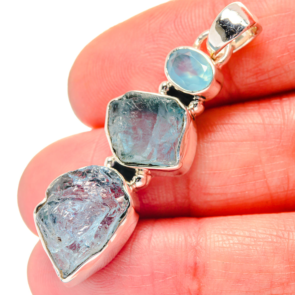 Sodalite Pendants handcrafted by Anasilvercos - PD19419