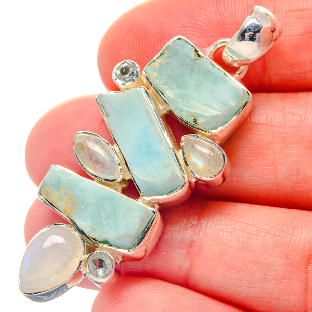 Thulite Pendants handcrafted by Anasilvercos - PD19421