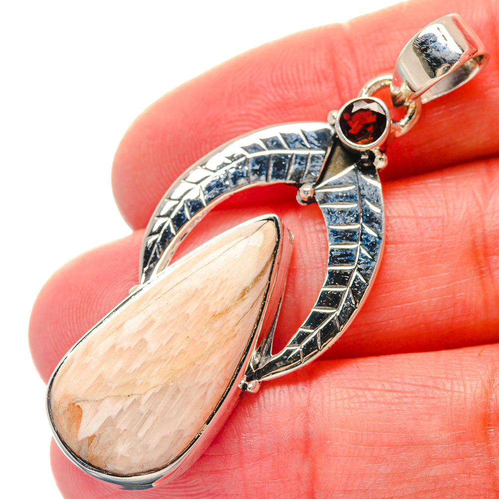 Willow Creek Jasper Pendants handcrafted by Anasilvercos - PD19474