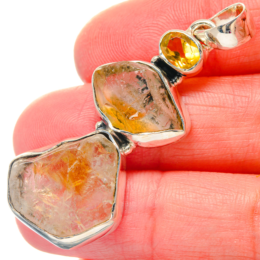 Willow Creek Jasper Pendants handcrafted by Anasilvercos - PD19475