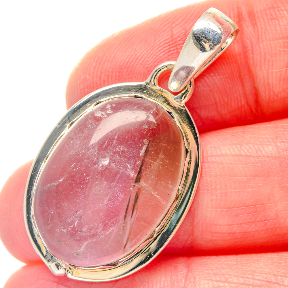 Larimar, Blue Topaz Pendants handcrafted by Anasilvercos - PD19493