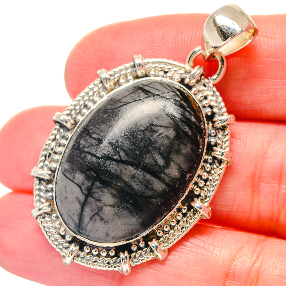 Spectro Pyrite Druzy Pendants handcrafted by Anasilvercos - PD19507
