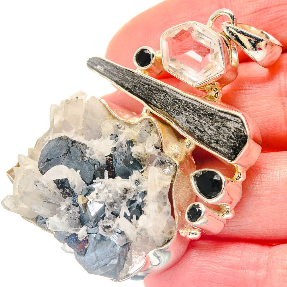 Watermelon Tourmaline, Citrine Rings handcrafted by Anasilvercos - PD19515