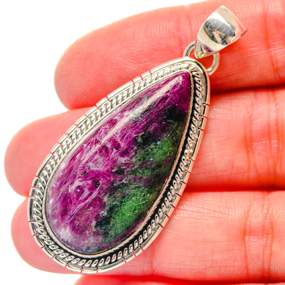 Rainbow Moonstone Pendants handcrafted by Anasilvercos - PD19520