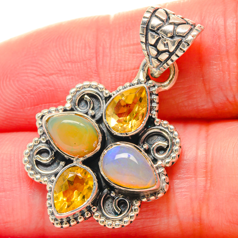 Garnet Pendants handcrafted by Anasilvercos - PD19522