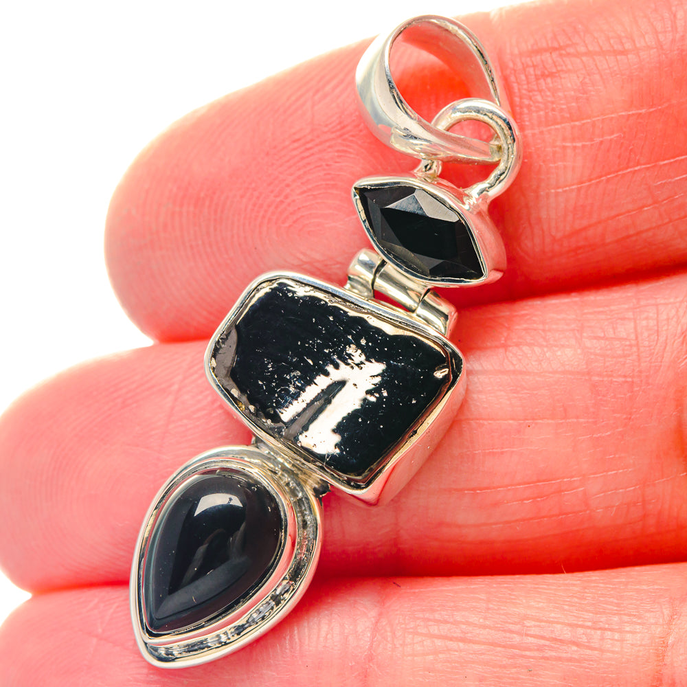 Septarian Nodule Pendants handcrafted by Anasilvercos - PD19583