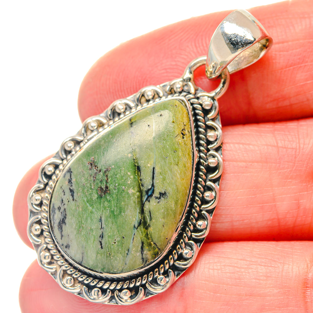 Ethiopian Opal Pendants handcrafted by Anasilvercos - PD19623