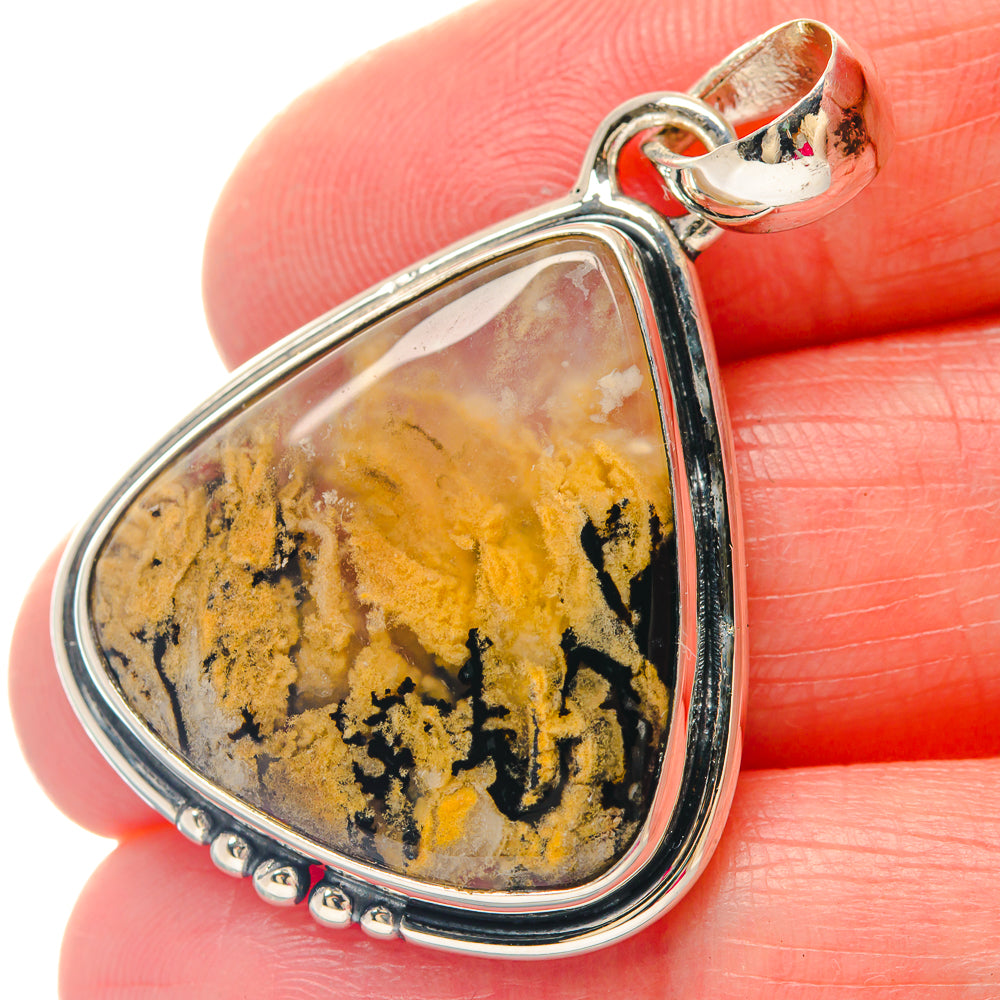 Thulite Pendants handcrafted by Anasilvercos - PD19634