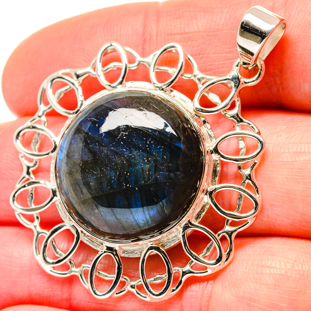Labradorite Pendants handcrafted by Anasilvercos - PD19649