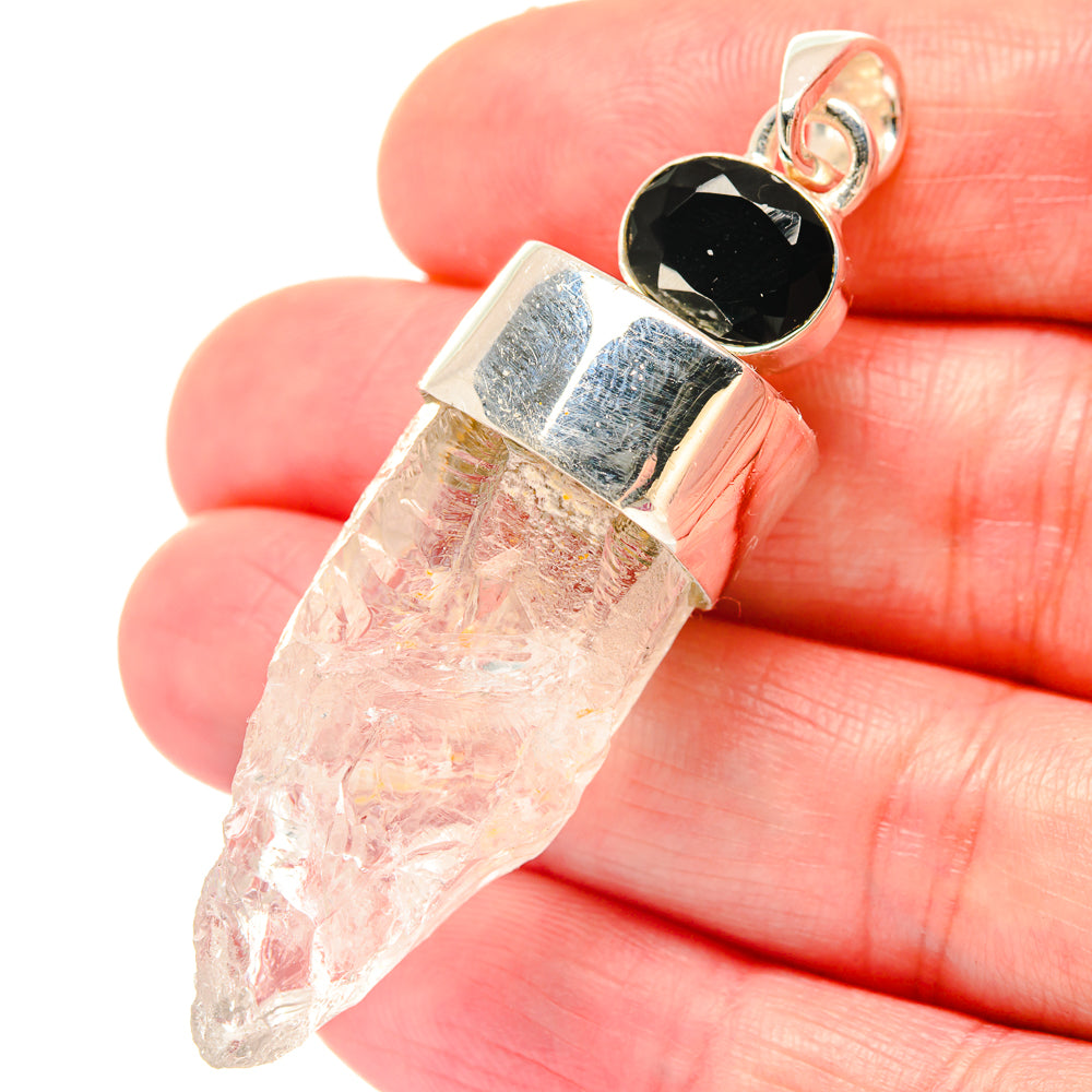 Rainbow Moonstone Pendants handcrafted by Anasilvercos - PD19694