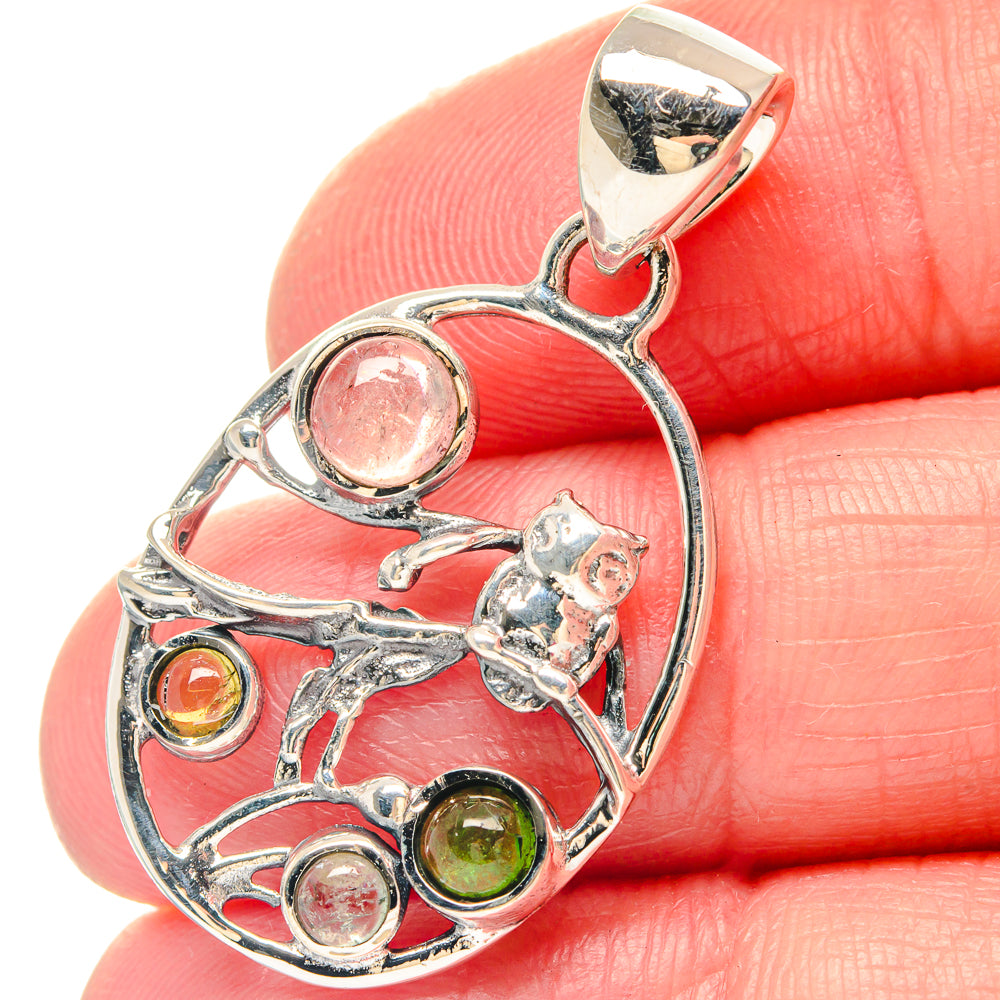 Tourmaline Pendants handcrafted by Anasilvercos - PD19699