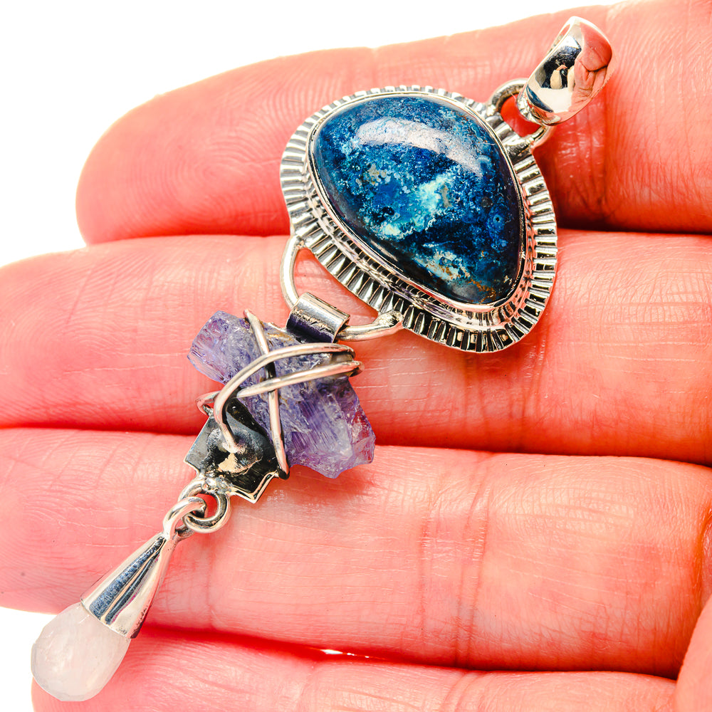 Apatite Pendants handcrafted by Anasilvercos - PD19709