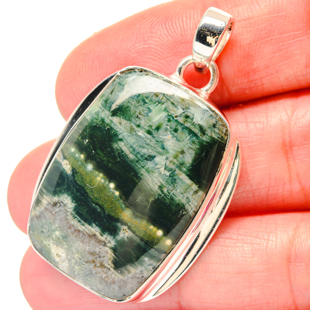 Ocean Jasper Pendants handcrafted by Anasilvercos - PD19711